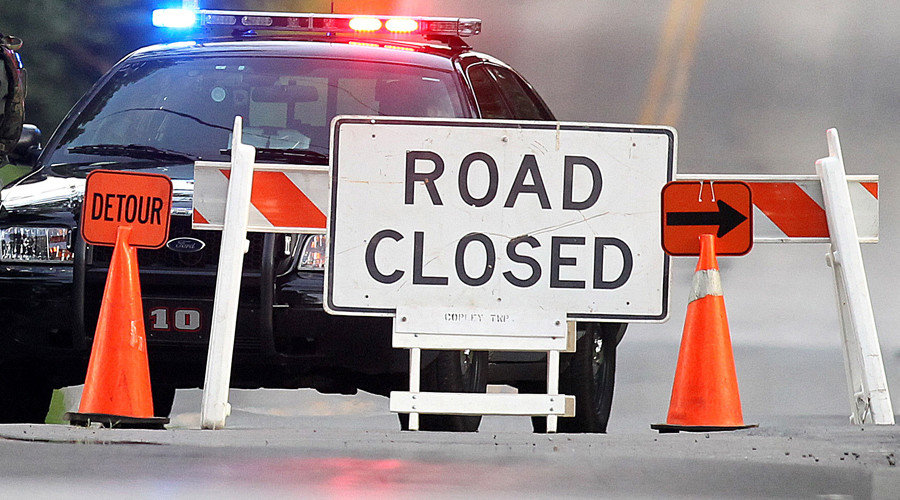 road closed
