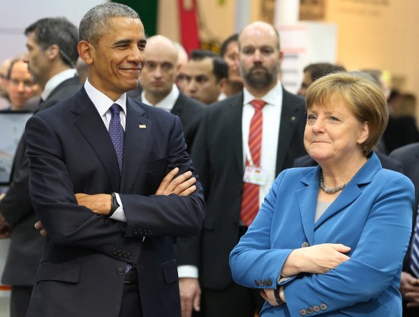 Merkel Obama 