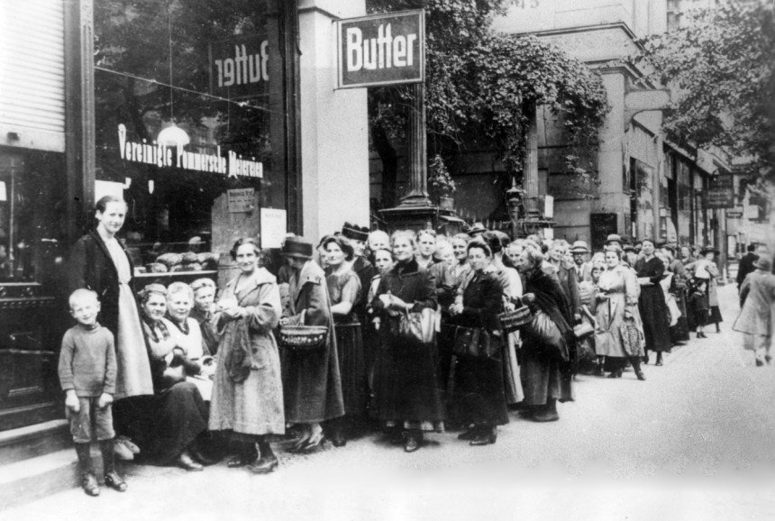 Hungersnot Weltkrieg Deutschland