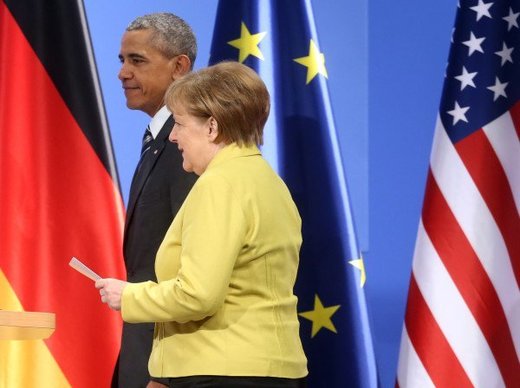 Merkel Obama 