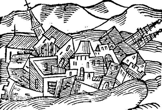 Erdbeben Basel 1356 / earthquake