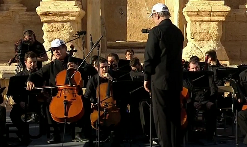Palmyra-Konzert Roldugin