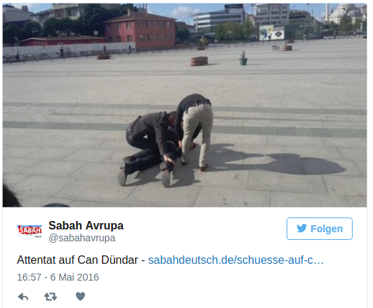 Attentat auf Can Dündar