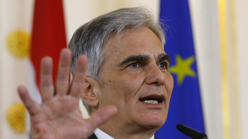 Klicken um zu vergrößern Werner Faymann
