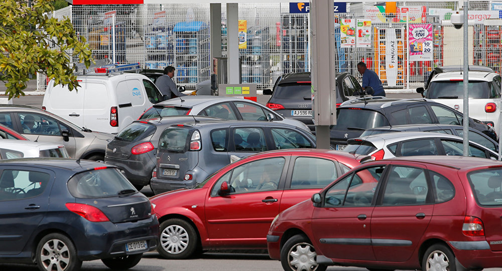 Streiks Frankreich Benzin Knappheit