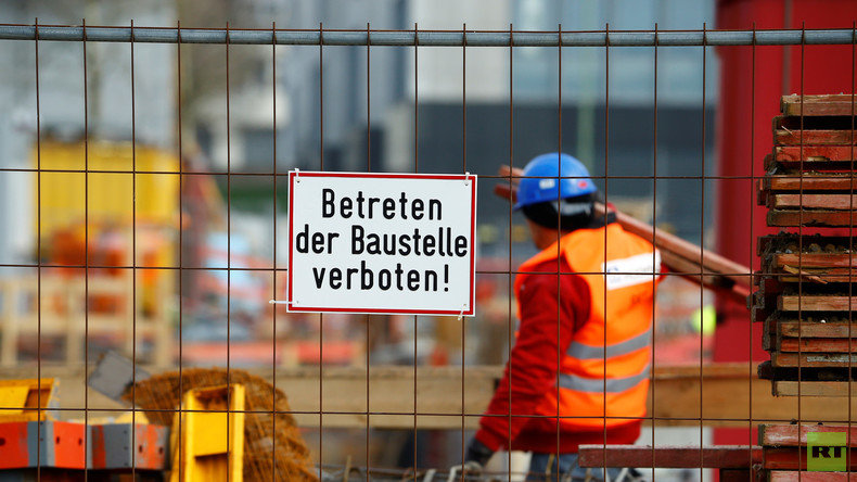 Baustelle betreten verboten