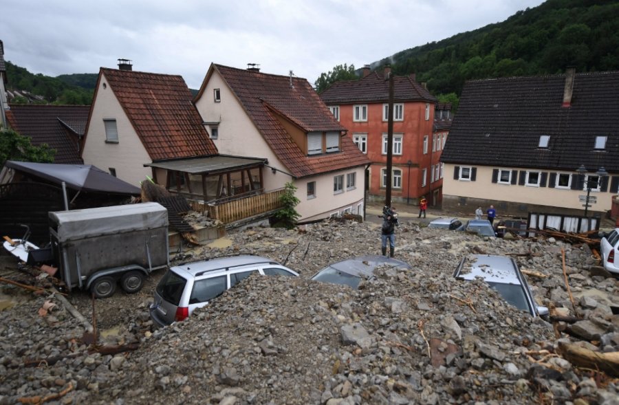 Chaos in Braunsbach. Mai 2016
