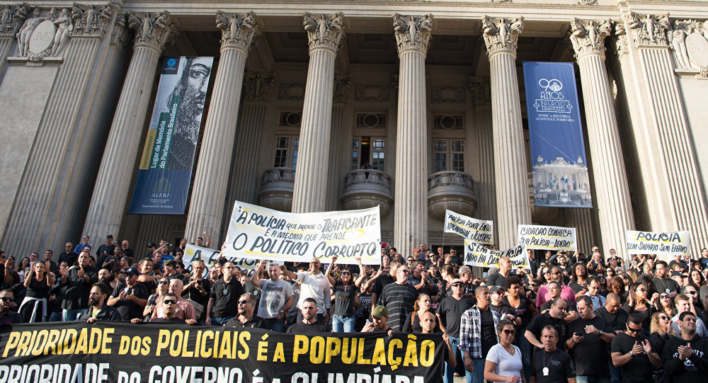 Demonstration Rio de Janeiro