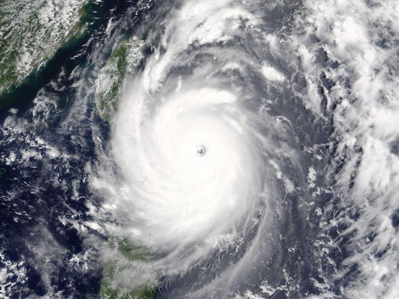  nächstes Bildvorheriges Bild Taifun „Nepartak” auf dem Weg nach Taiwan. Foto: Nasa