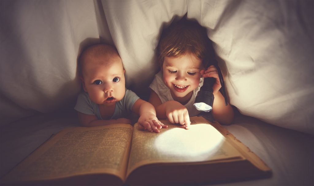 Schlafenszeit Kinder,Kinder lesen
