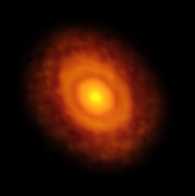 protoplanetare Scheibe um Orionis