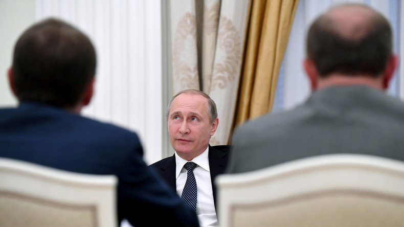 Klicken um zu vergrößern Putin