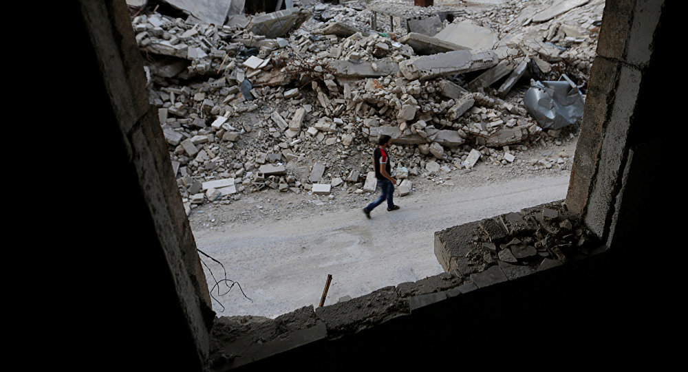 zerstörung syrien