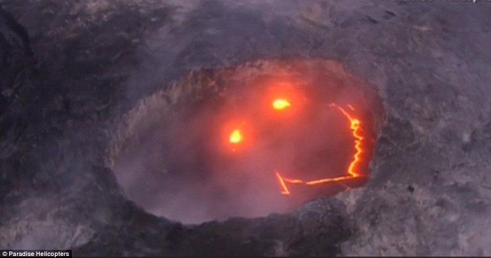 Kilauea volcano in Hawaii