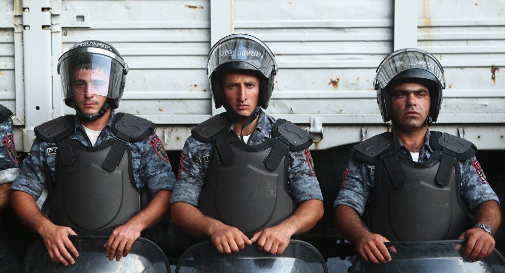 armenische Polizisten