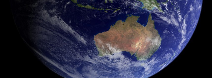 Australien, Australischer Kontinent aus dem Weltall