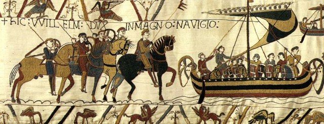 Bayeux Pferde Wikinger / horses Vikings Knights