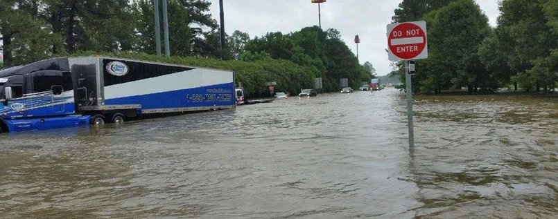 Überflutung Louisiana