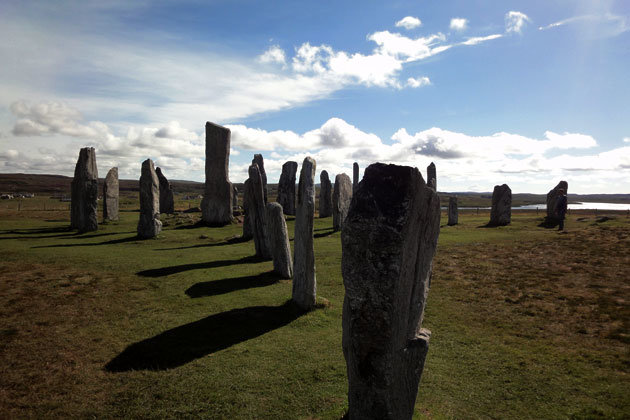 Steinkreis von Callanish auf der schottischen Isle of Lewis