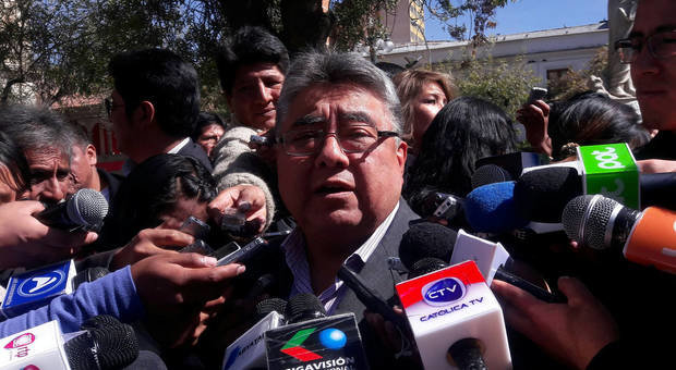 der stellvertretende Innenminister von Bolivien Rodolfo Illanes
