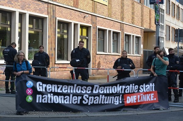 Klicken um zu vergrößern Demonstration Blockupy