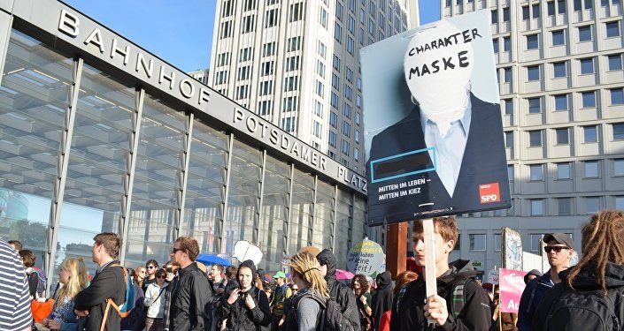 Blockupy Protest Berlin