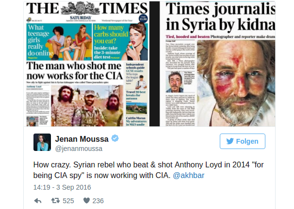 gefolterter Times Journalist