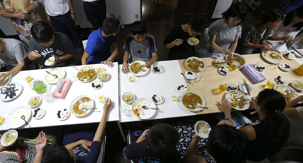 Japan Gaststätten für hungernde Kinder