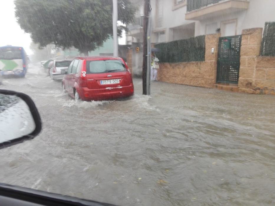 Am Samstag (24.9.) kam es auf Mallorca infolge heftiger Regenfälle ortsweise zu Überschwemmungen