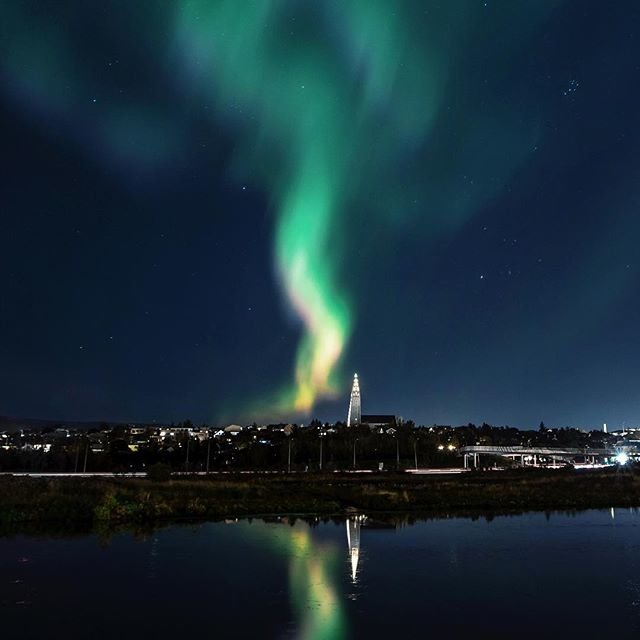 Aurora boealis Iceland / Nordlicht Island