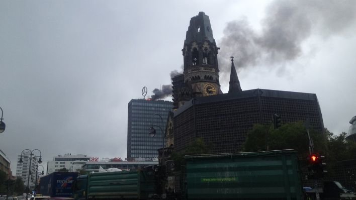 Brand Europa-Center Berlin,Feuer Europazentrum Berlin