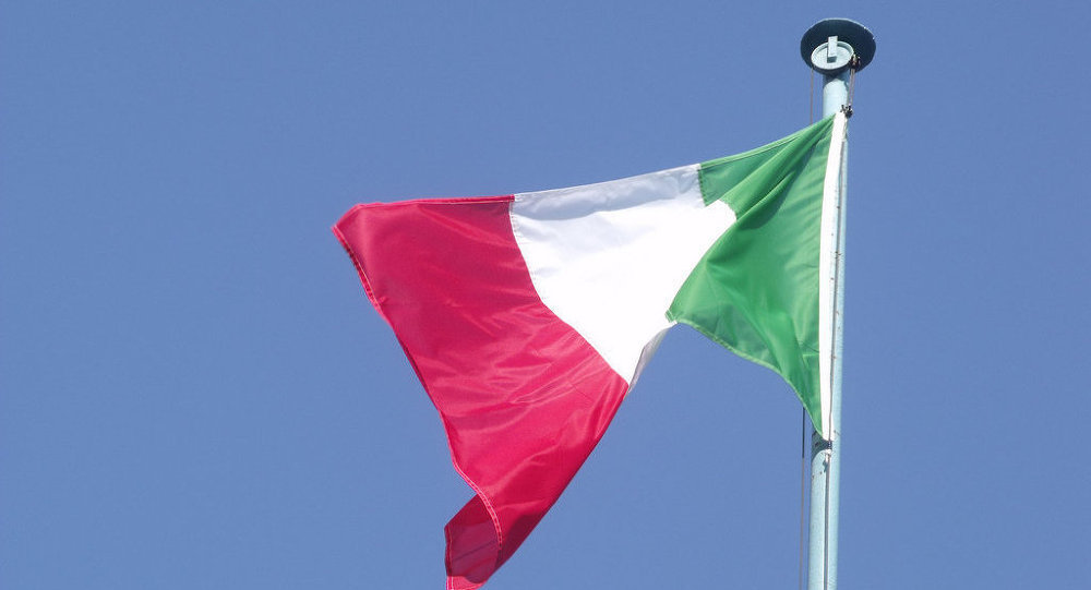 italien, italienische flagge