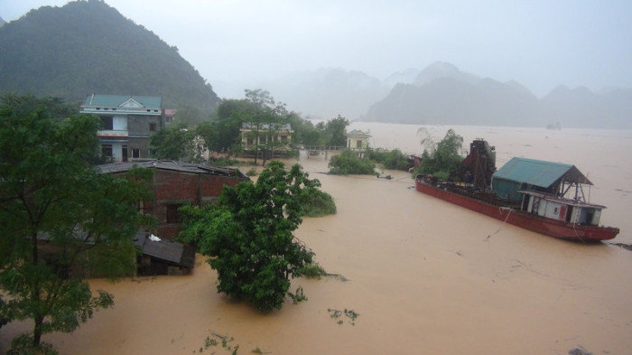 schwere Überschwemmungen in Vietnam Oktober 2016