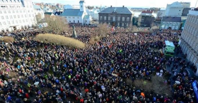 Island Proteste