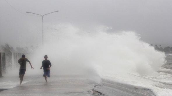 Immer wieder werden die Philippinen von schweren Taifuns heimgesucht.