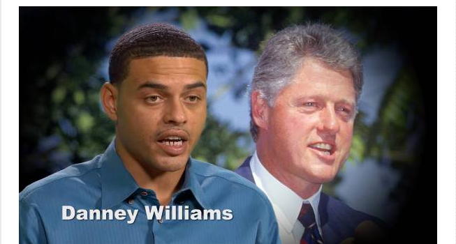 Clintons schwarzer Sohn Danney Williams