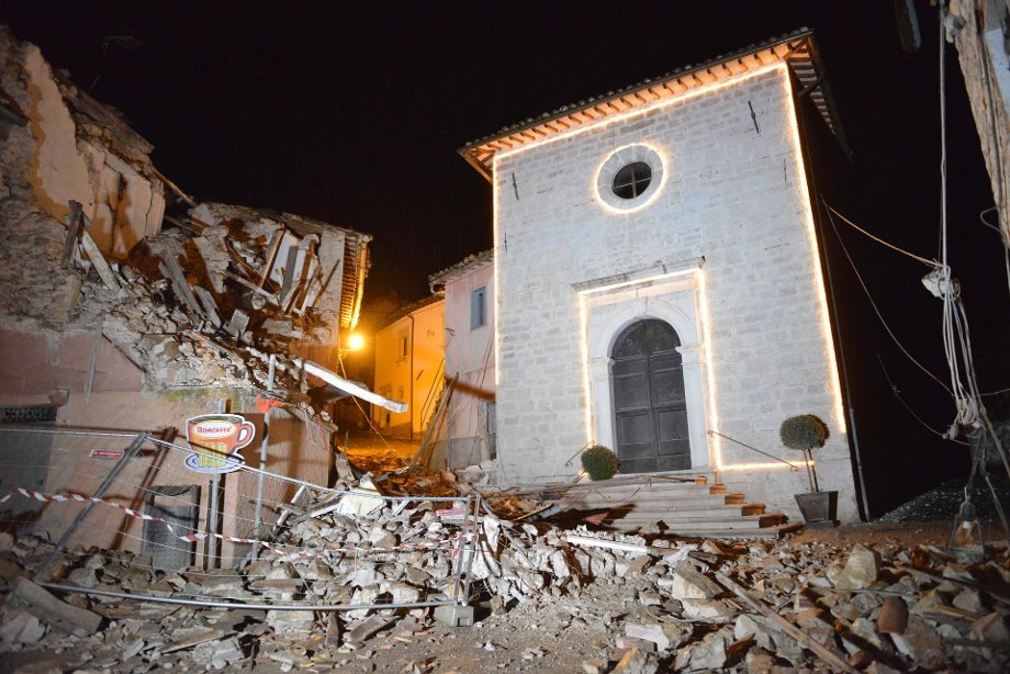 erdbeben italien, san sebastiano