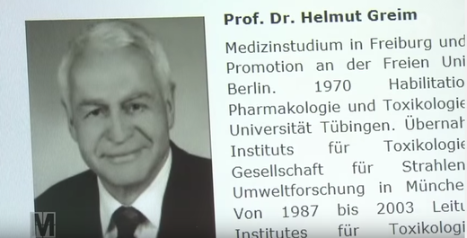 Falschgutachter Professor Helmut Greim