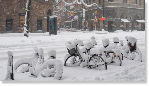 Snow bicycles