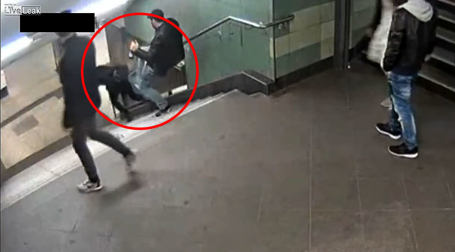 The violent attack on a woman in Berlin’s subway