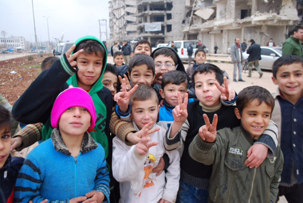 Kinder in Aleppo