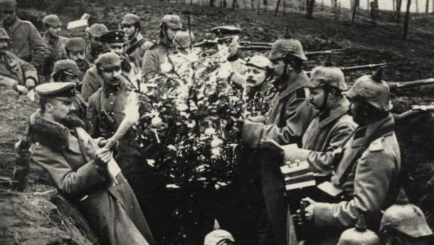 Weihnachtsfrieden 1914 Ostfront / Christmas Truce 1914