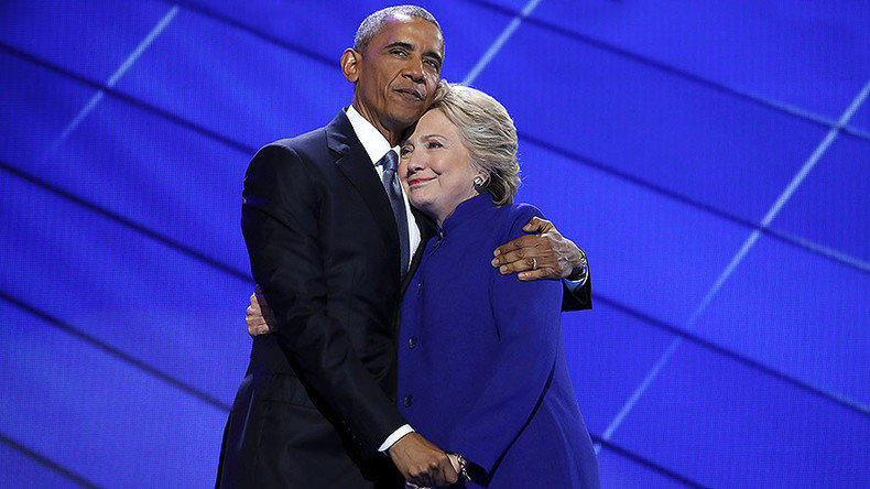 Obama und Clinton