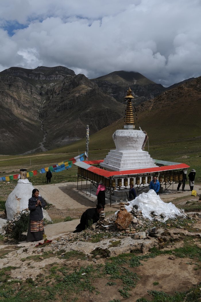 Die Chörten in Tibet