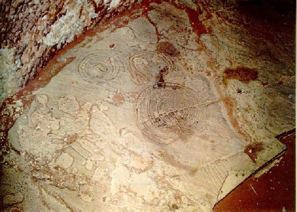 Labyrinth-Petroglyphen Jordanien