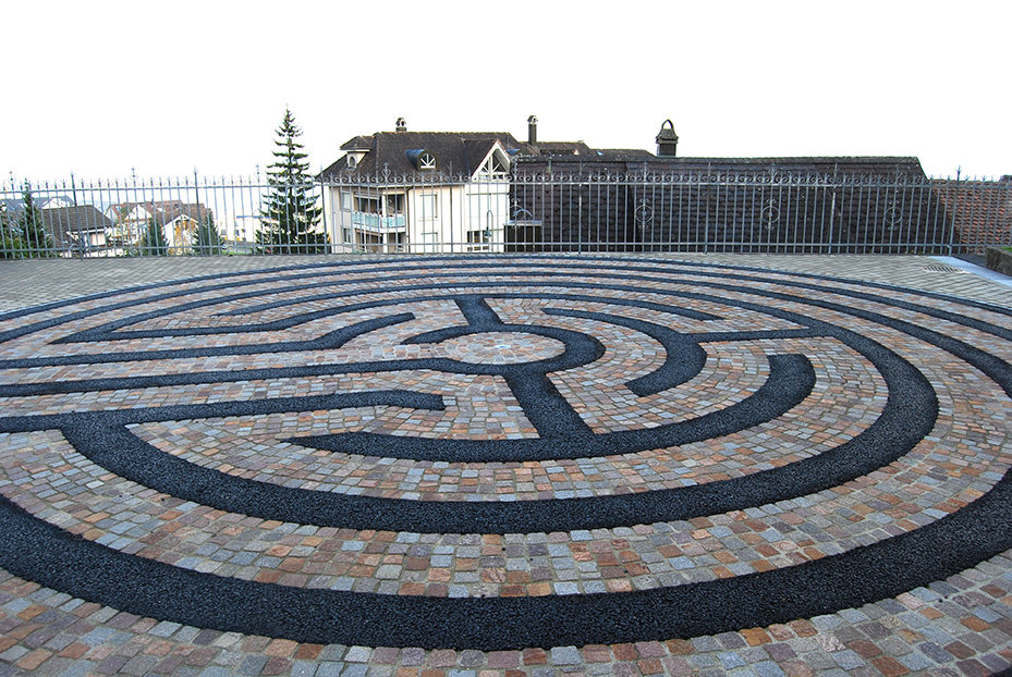 Labyrinth-Petroglyphen Schweiz
