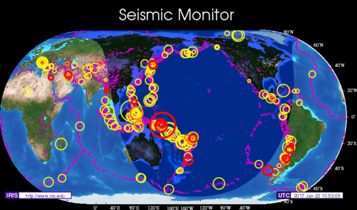 Erdbeben weltweit