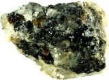 Gesteinsprobe mit Anteilen von Quasi-Kristallen