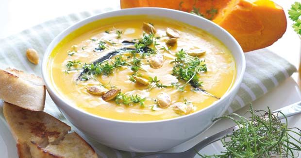 Kürbissuppe