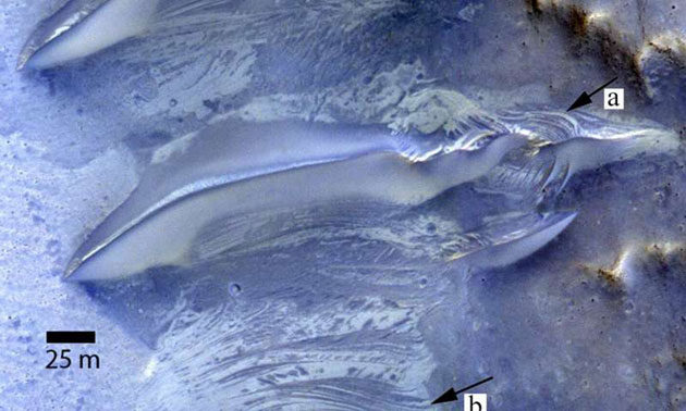 NASA-Sonde Wasserspuren Mars